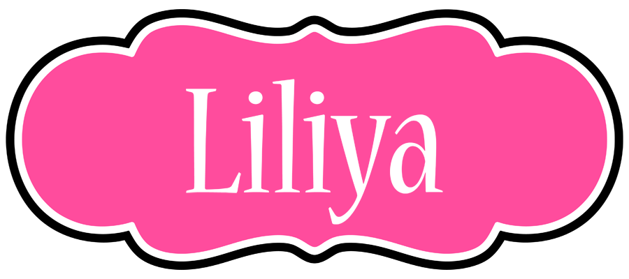 Liliya invitation logo