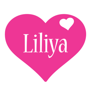 Liliya love-heart logo
