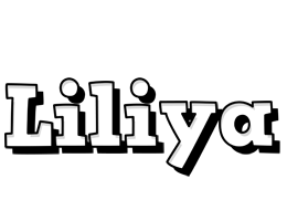 Liliya snowing logo