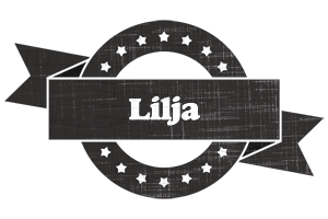 Lilja grunge logo