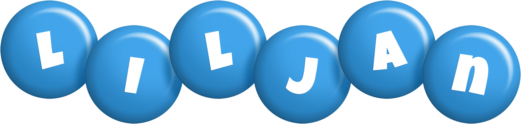 Liljan candy-blue logo