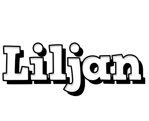 Liljan snowing logo