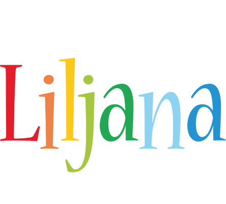 Liljana birthday logo
