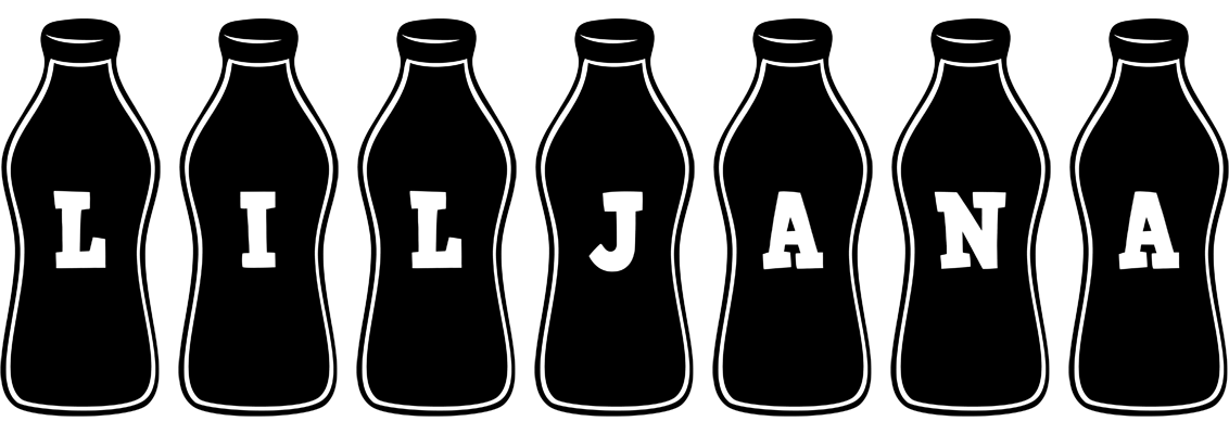 Liljana bottle logo
