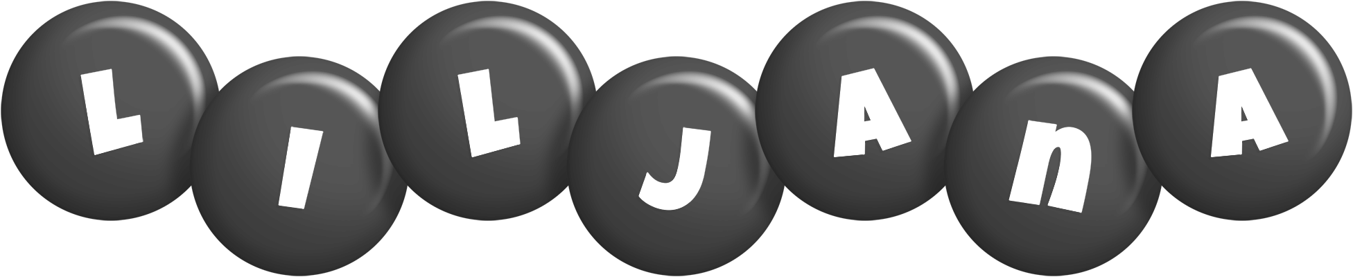Liljana candy-black logo