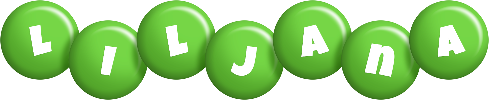 Liljana candy-green logo