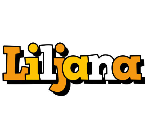 Liljana cartoon logo