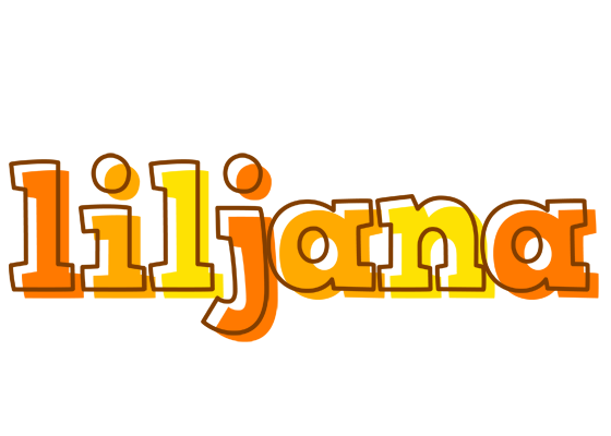 Liljana desert logo