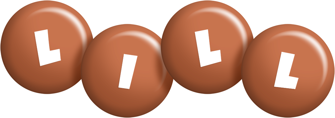 Lill candy-brown logo