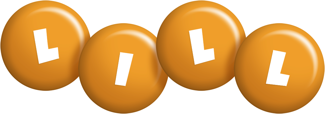 Lill candy-orange logo