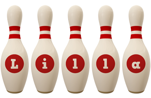 Lilla bowling-pin logo