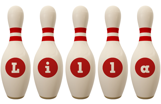 Lilla bowling-pin logo