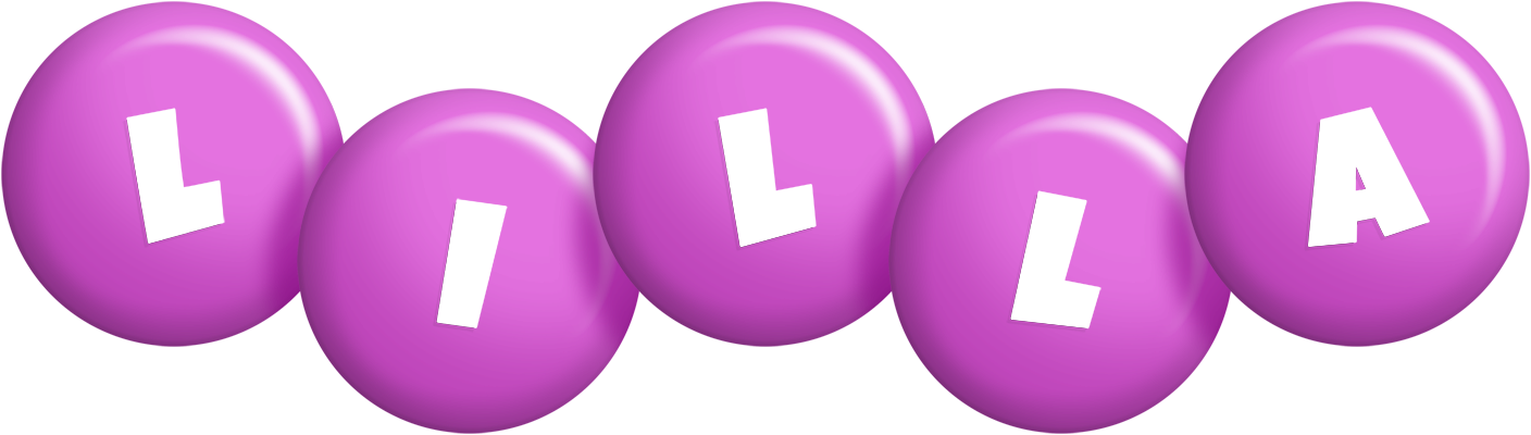 Lilla candy-purple logo
