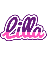 Lilla cheerful logo