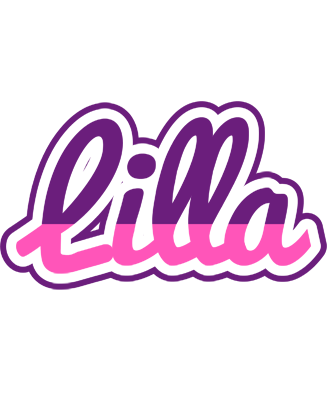 Lilla cheerful logo