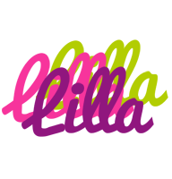 Lilla flowers logo