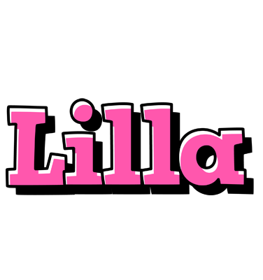 Lilla girlish logo