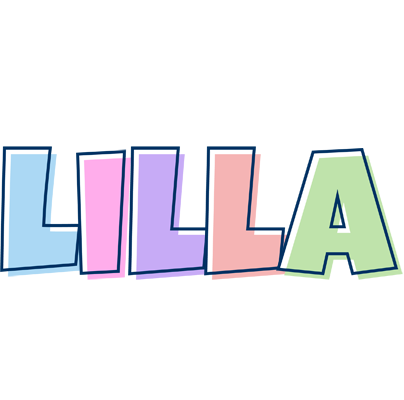 Lilla pastel logo