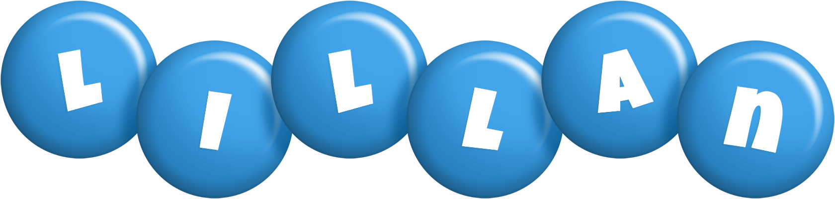 Lillan candy-blue logo