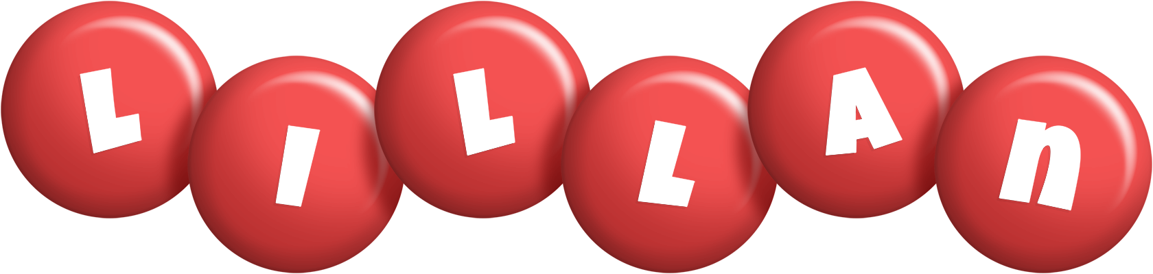 Lillan candy-red logo