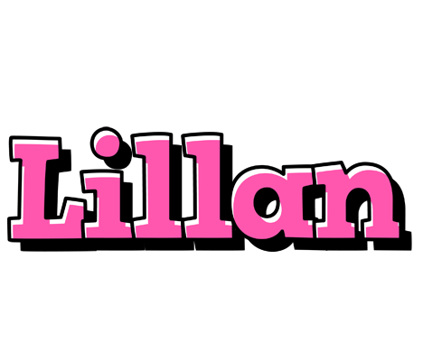 Lillan girlish logo