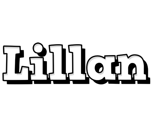 Lillan snowing logo