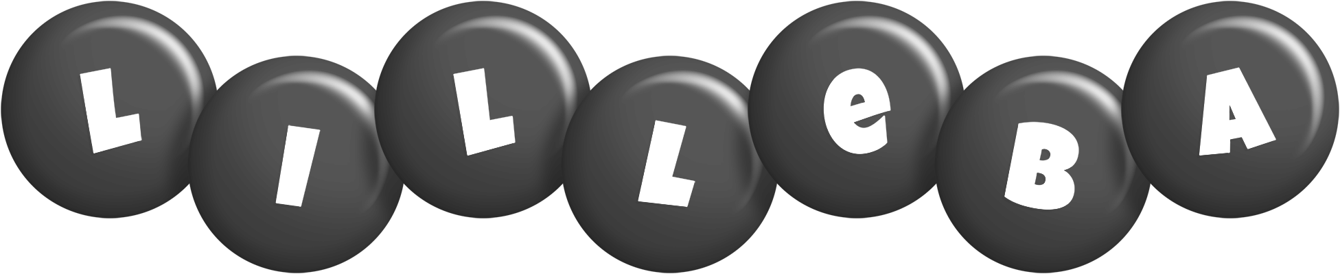 Lilleba candy-black logo