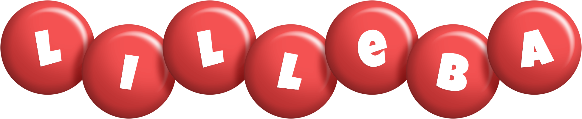 Lilleba candy-red logo