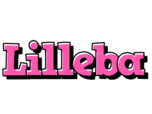 Lilleba girlish logo
