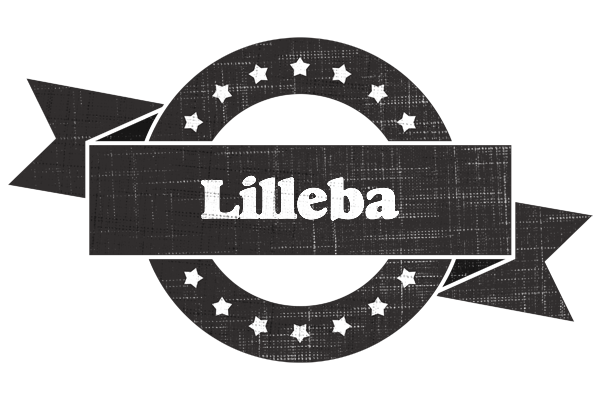 Lilleba grunge logo