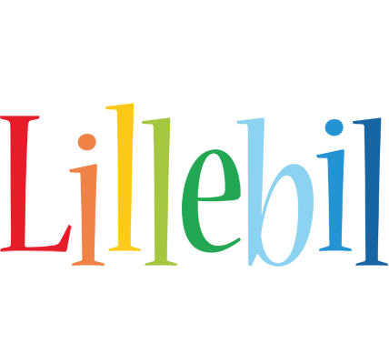 Lillebil birthday logo