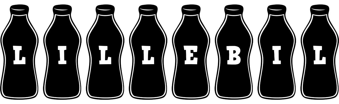 Lillebil bottle logo