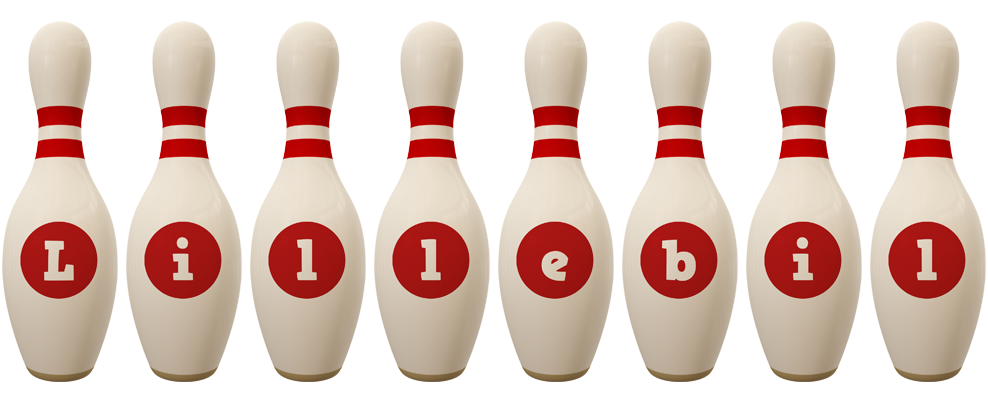 Lillebil bowling-pin logo