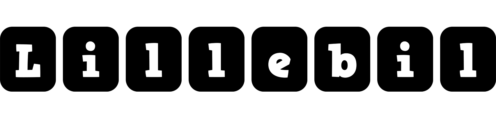 Lillebil box logo