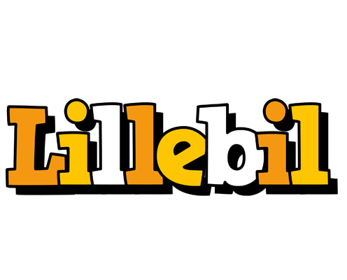 Lillebil cartoon logo