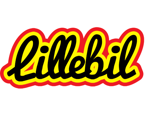 Lillebil flaming logo