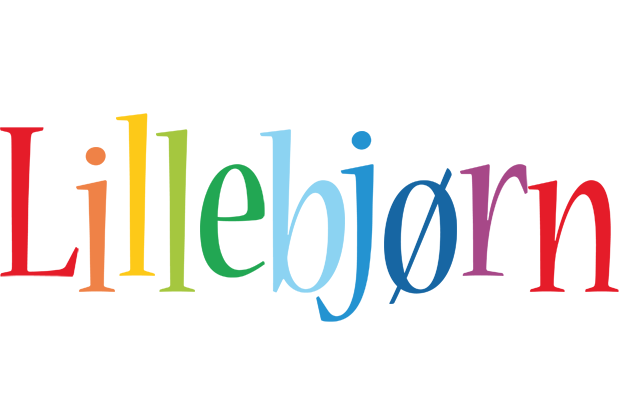 Lillebjørn birthday logo