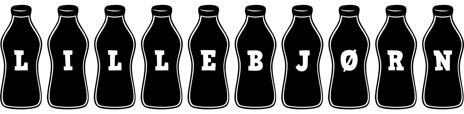 Lillebjørn bottle logo