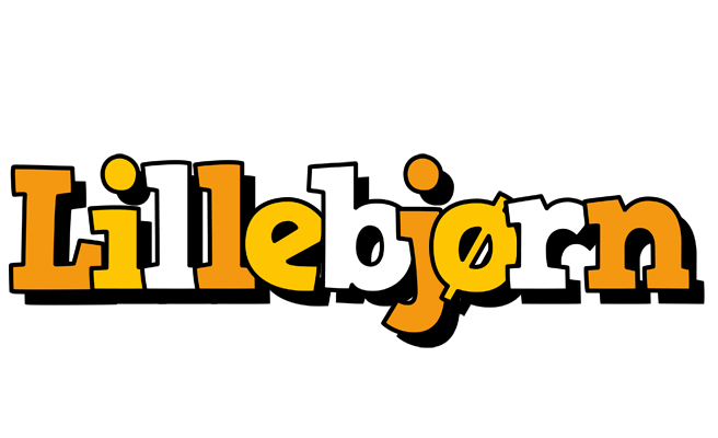 Lillebjørn cartoon logo