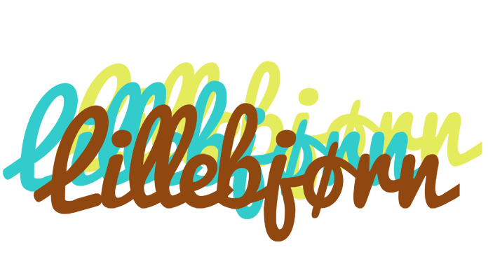 Lillebjørn cupcake logo