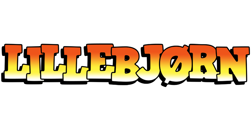 Lillebjørn sunset logo