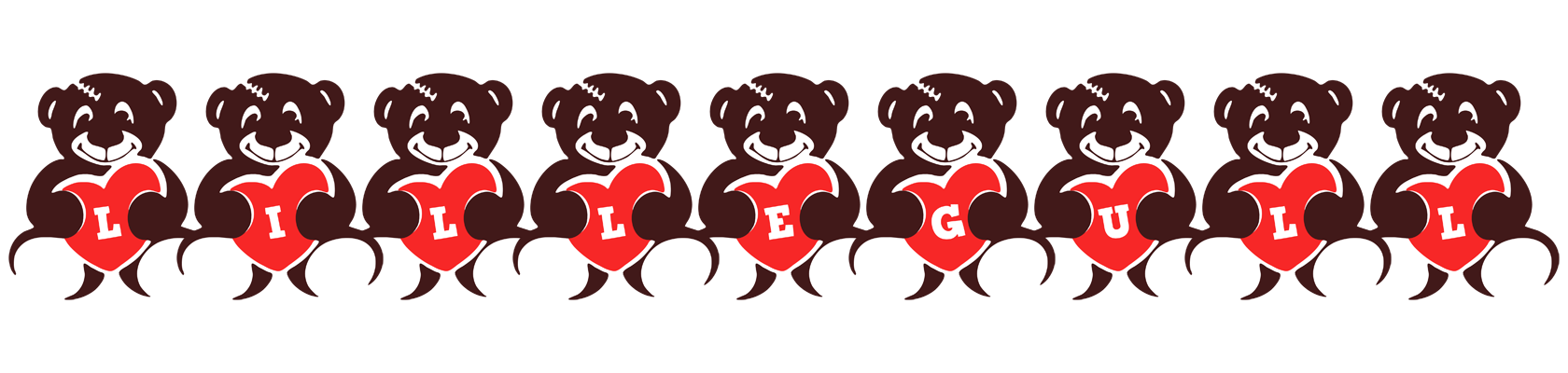Lillegull bear logo