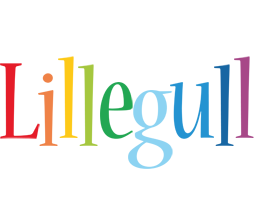Lillegull birthday logo