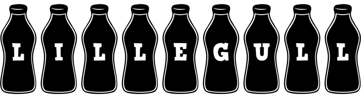 Lillegull bottle logo