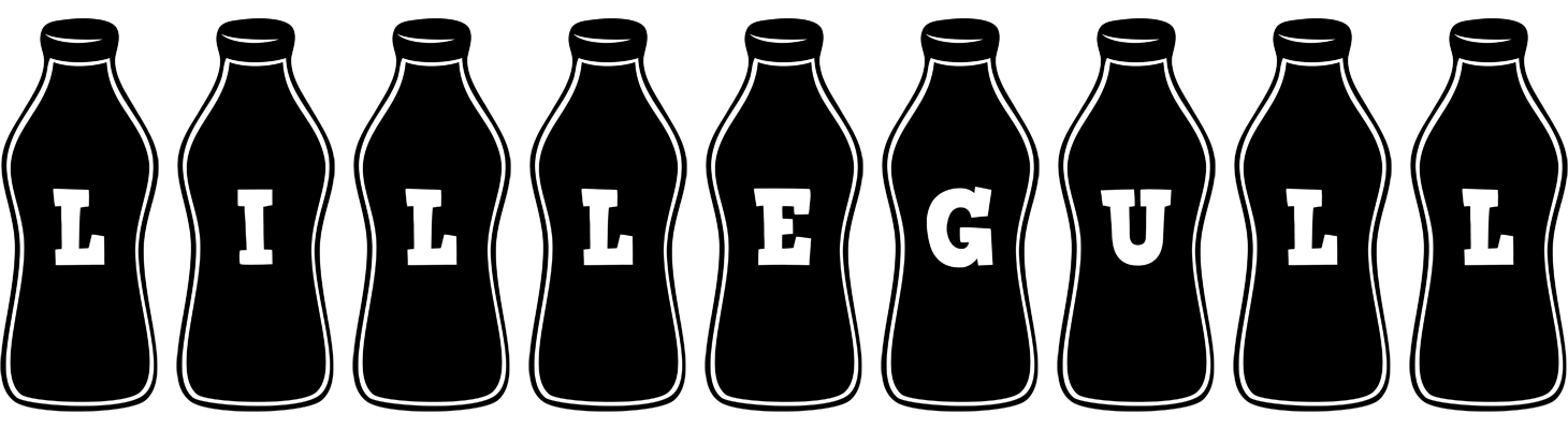 Lillegull bottle logo