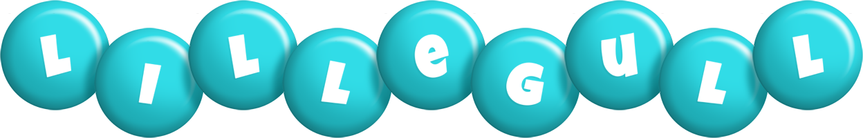 Lillegull candy-azur logo