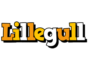 Lillegull cartoon logo