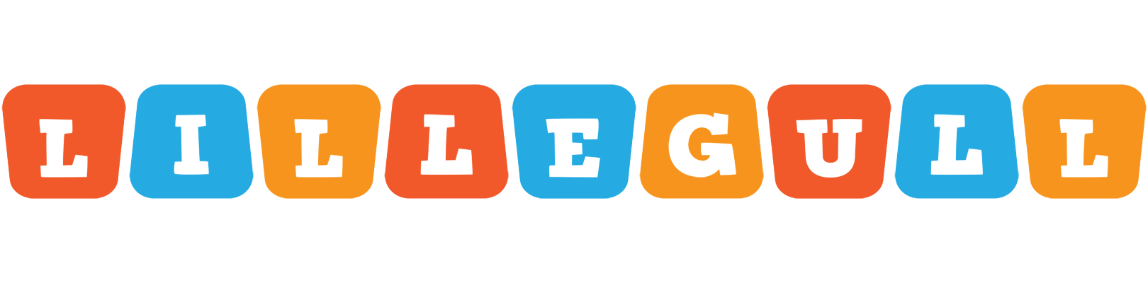 Lillegull comics logo