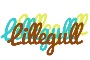 Lillegull cupcake logo