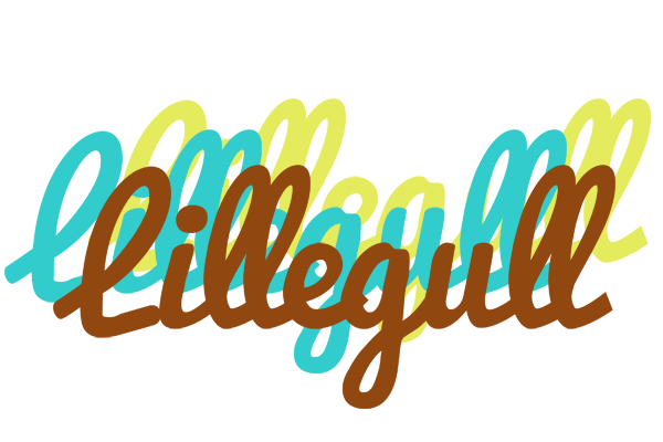 Lillegull cupcake logo
